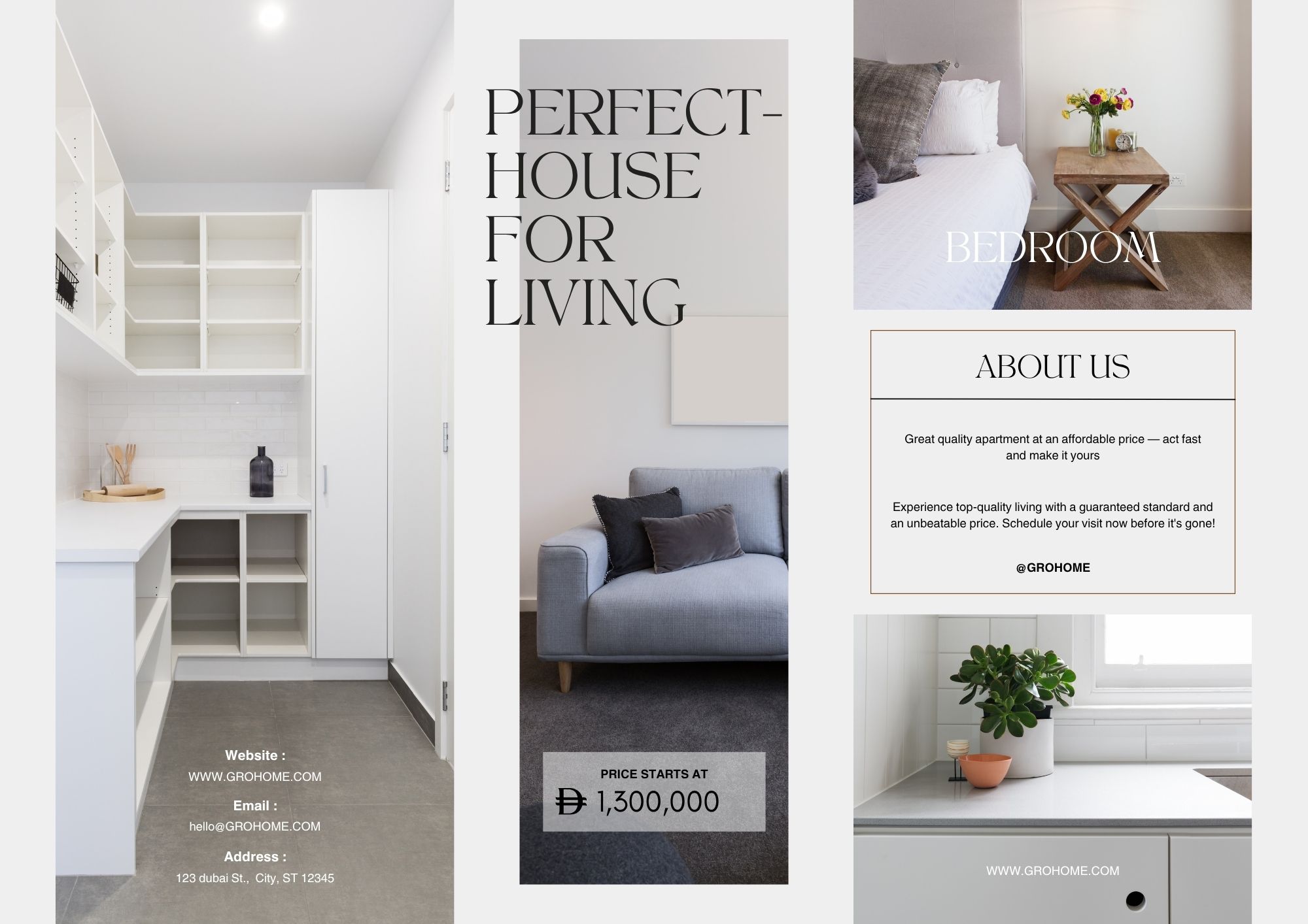 Modern Home Brochure two