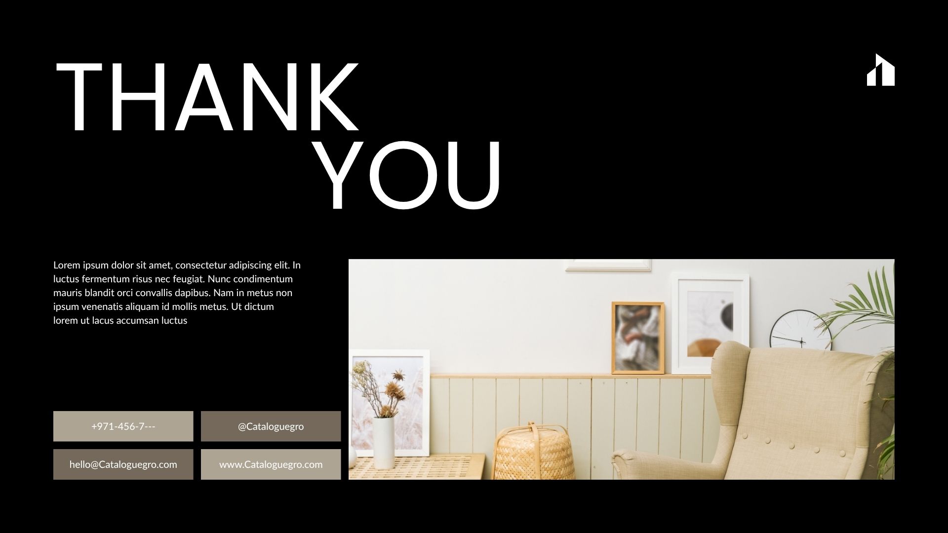 Black and White Minimalist Furniture Catalogue Presentation15