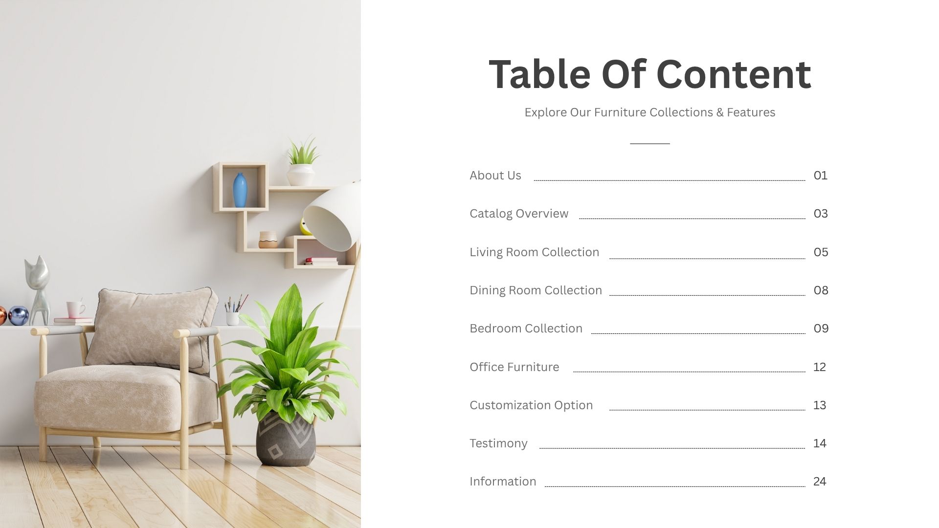 Furniture Catalog Presentation2