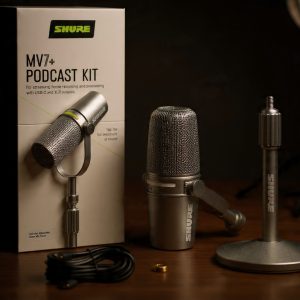 Shure MV7+ Podcast Dynamic Microphone