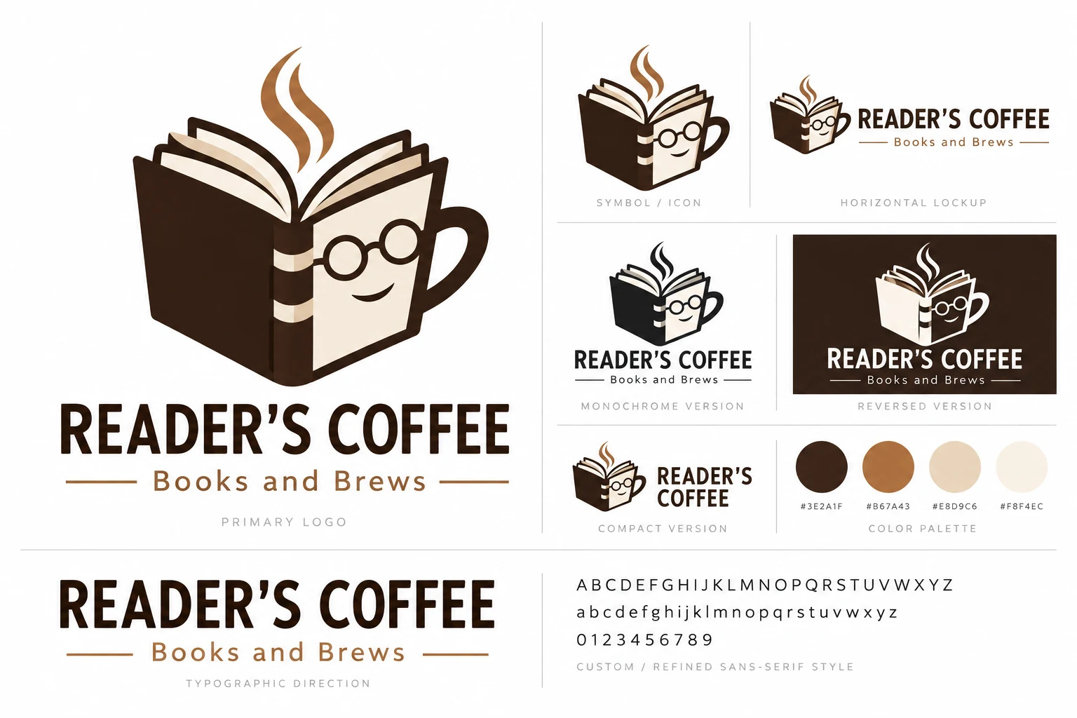 Reader’s Coffee — brand_system
